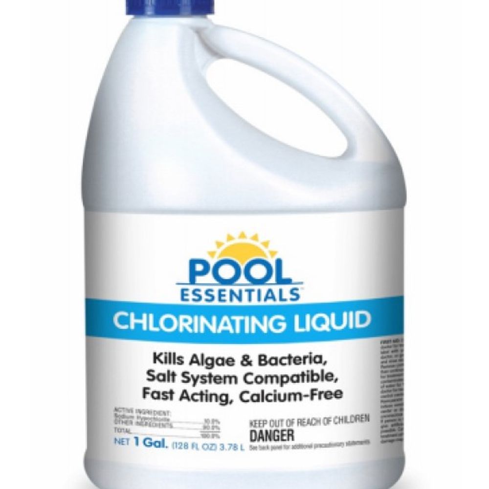 Pool Essentials, Chlorinating Liquid Pool Disinfectant Shock, 1 gal