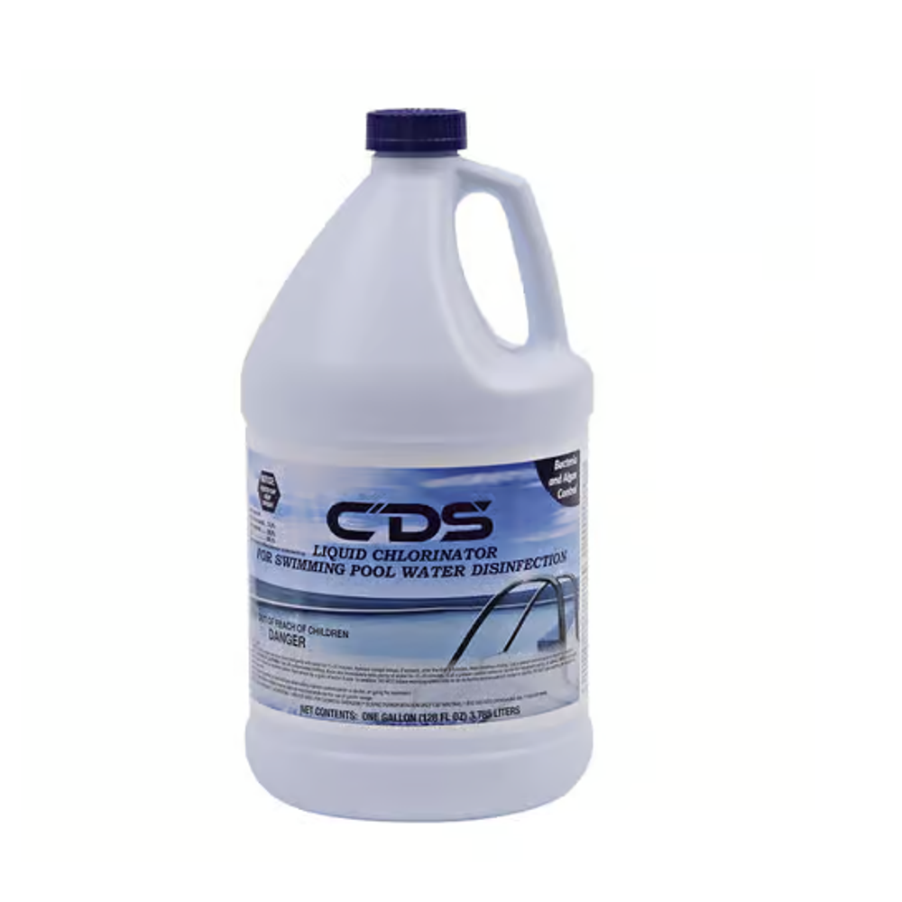Pool Essentials, Chlorinating Liquid Pool Disinfectant Shock, 1 gal