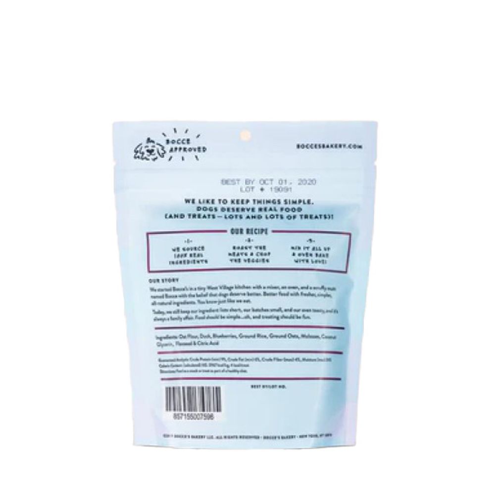 Bocce's Bakery, Quack, Quack, Quack Training Bites Dog Treats, 6 oz