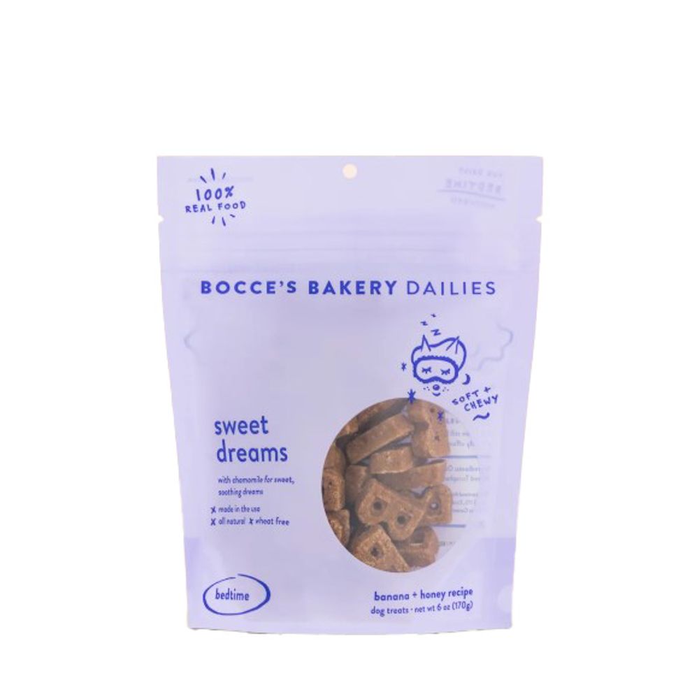 Bocce's Bakery, Sweet Dreams Soft & Chewy Dog Treats, 6 oz