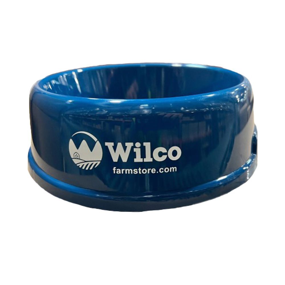 Wilco, 10" Blue Plastic Dog Bowl