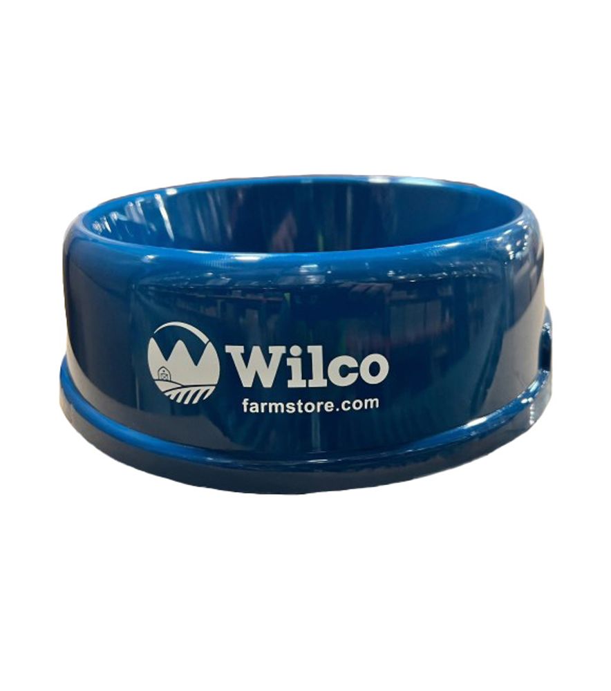 Wilco, 10" Blue Plastic Dog Bowl