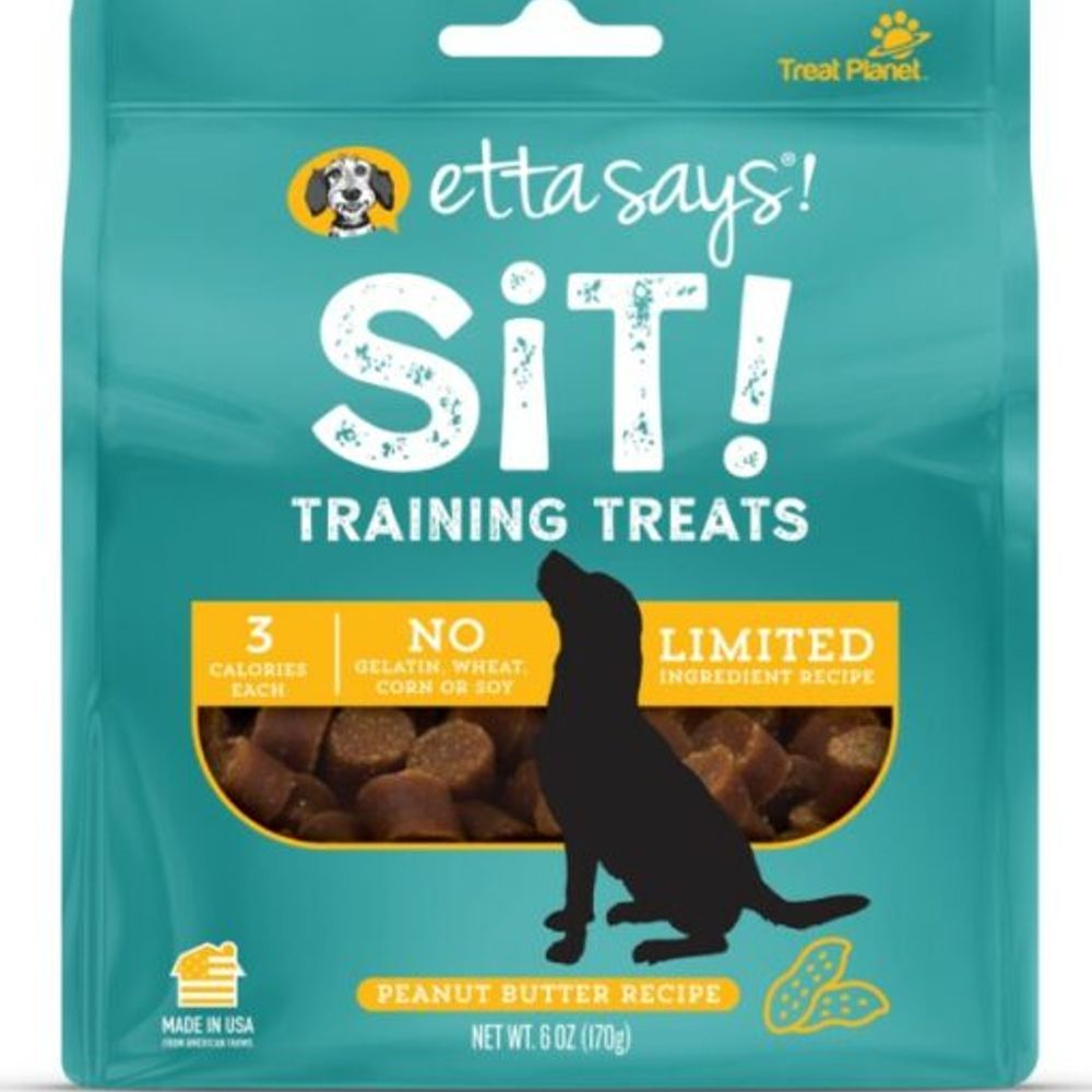 Etta Says!, Peanut Butter Sit Training Dog Treats