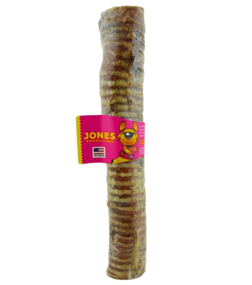 Jones, 12" Windees Beef Trachea Dog Treat