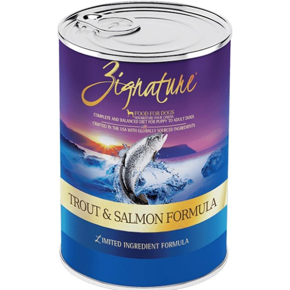 Vignature, Trout & Salmon Formula Wet Can Dog Food, 13 oz