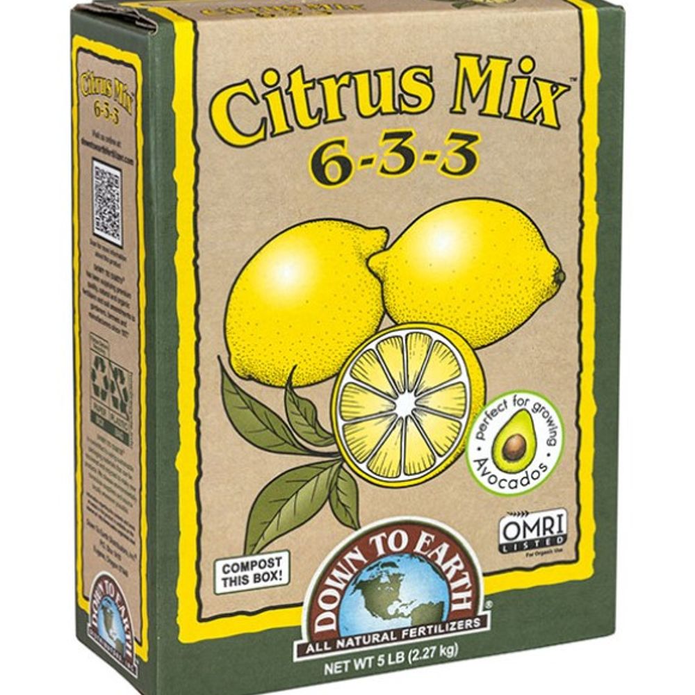 Down to Earth, Citrus Mix 6-3-3, 5 lb