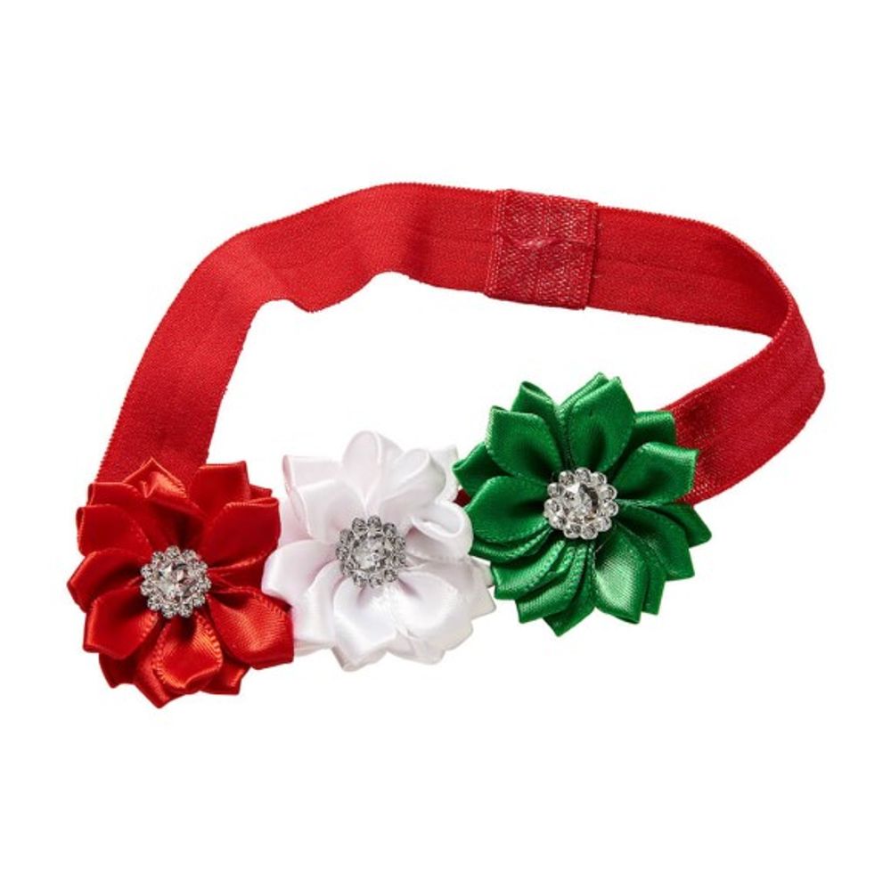 Fashion Pet, Holiday Flower Headband 