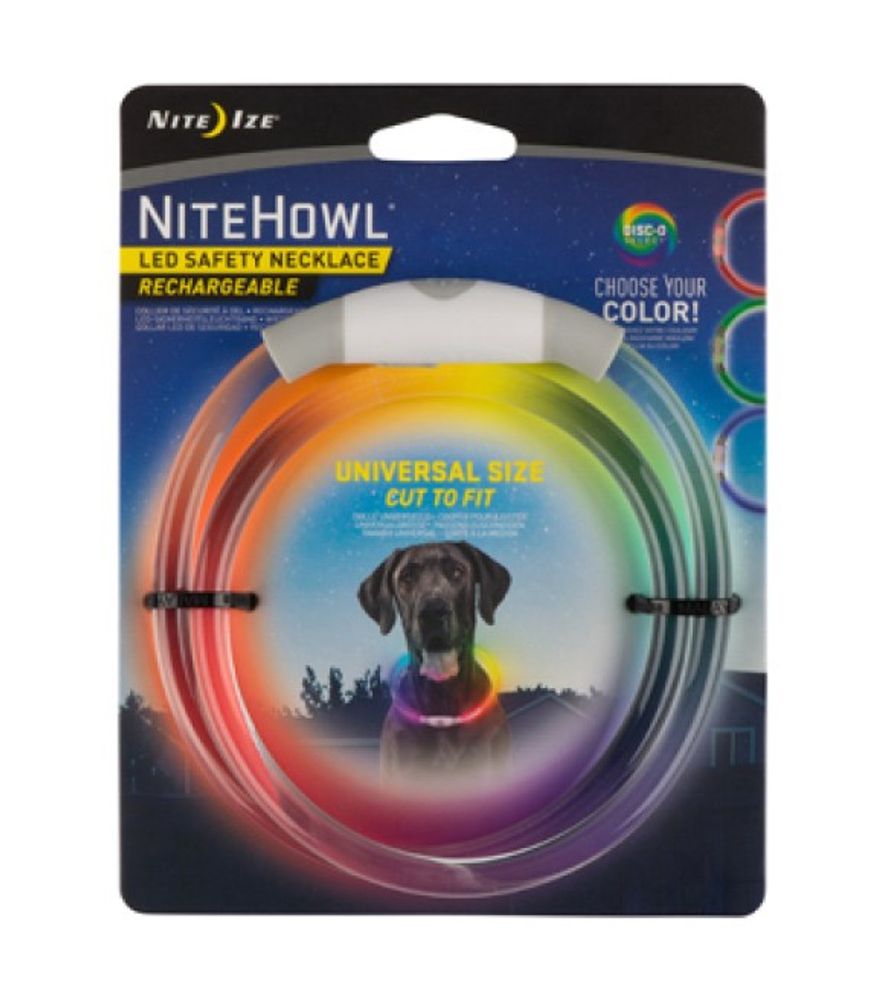 Nite Ize, NightHowl Rechargeable LED Safety Pet Necklace