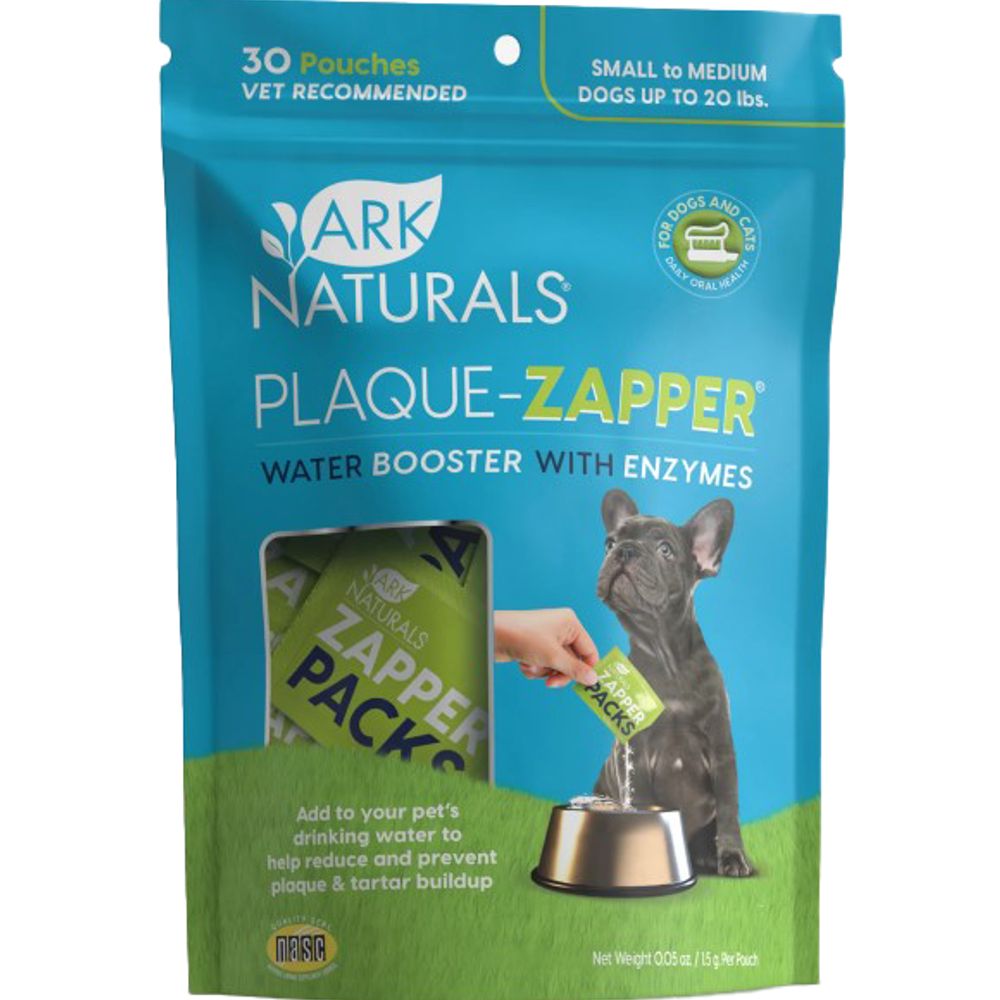 Ark Naturals, Small / Medium Brushless Plaque-Zapper Pouches, 30 ct