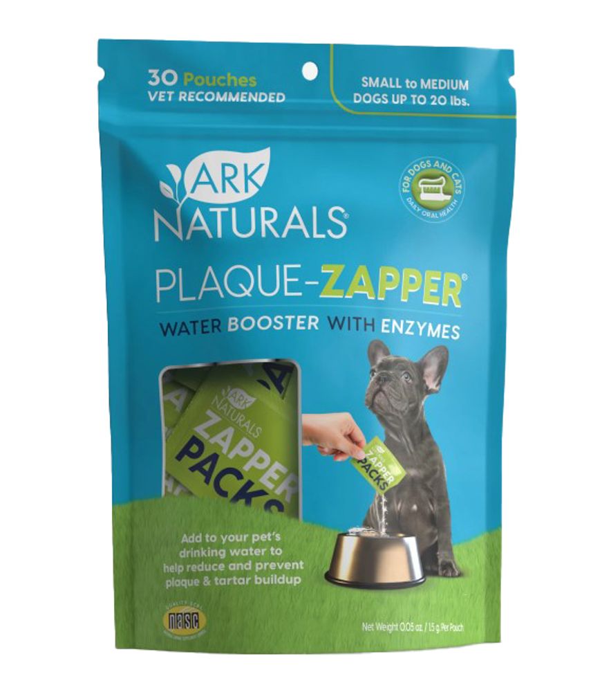 Ark Naturals, Small / Medium Brushless Plaque-Zapper Pouches, 30 ct