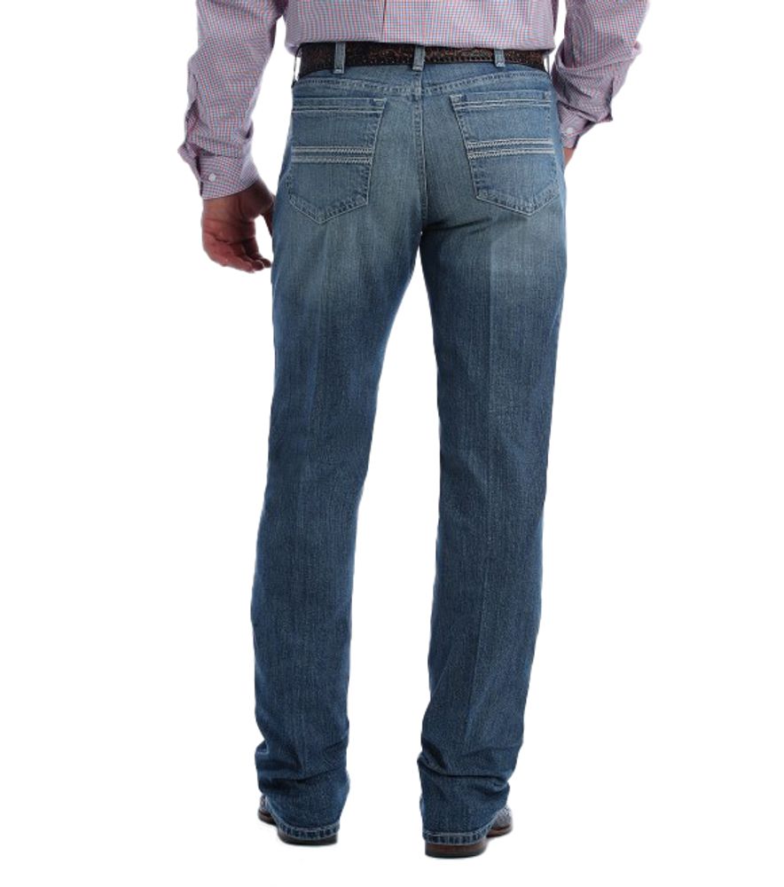 Cinch, Men's Medium Stonewash Slim Fit Silver Label Jean