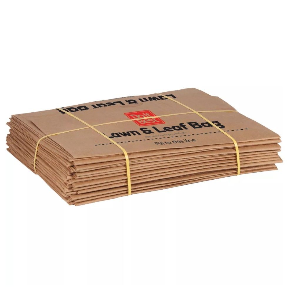 Do it Best, Natural Kraft Paper Yard Waste Lawn & Leaf Bag, 5 pk