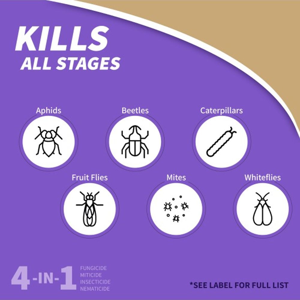 Bonide, Captain Jack's Neem Max RTU with Power Wand, 0.5 gal