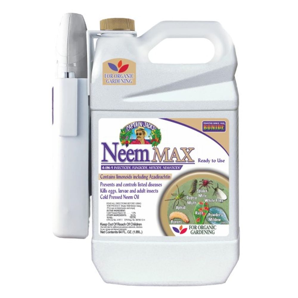 Bonide, Captain Jack's Neem Max RTU with Power Wand, 0.5 gal
