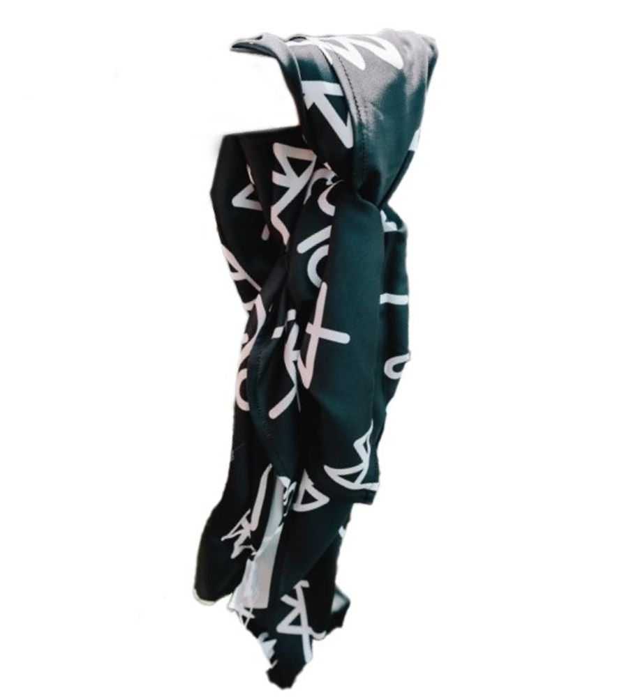 Midwestern Merch, Black Brand Wild Rag