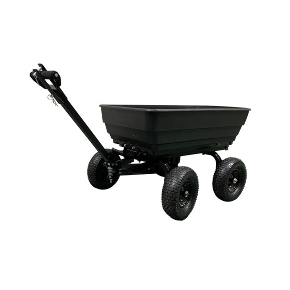 WFS, Black Garden Dump Cart, 1,200 lb