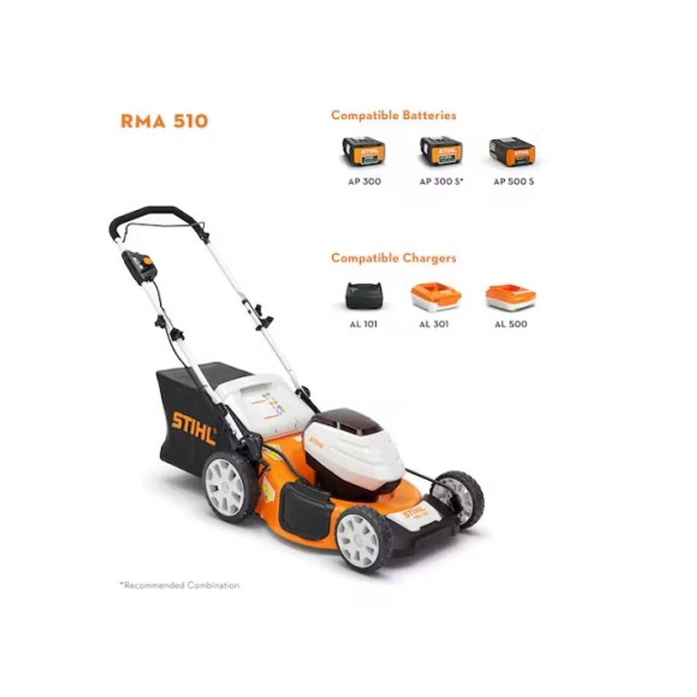 STIHL, RMA 510 with AP300S Push Lawn Mower