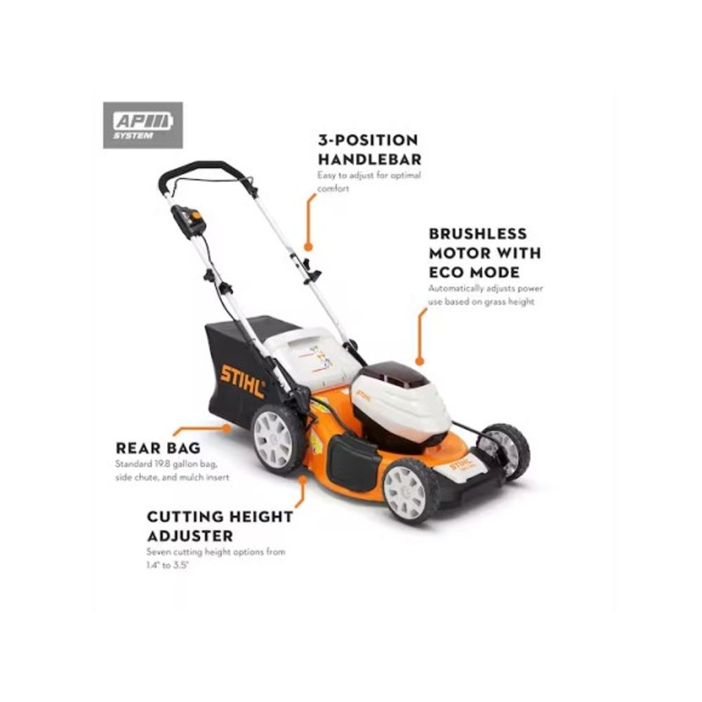 STIHL, RMA 510 with AP300S Push Lawn Mower