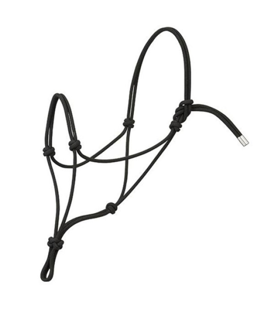 Weaver, Black Slivertip 95 Rope Halter