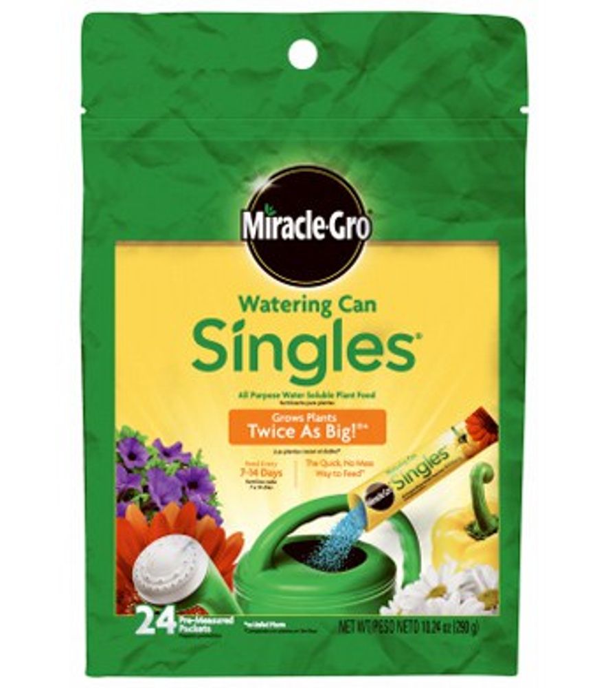 Miracle-Gro Watering Can Singles, 24 pk.