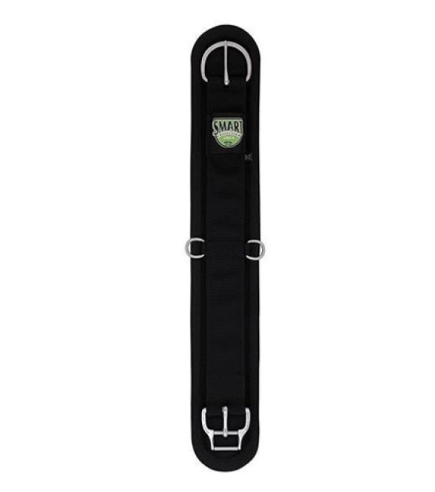 Weaver, Black Felt Lined Straight Smart Cinch with Roll Snug