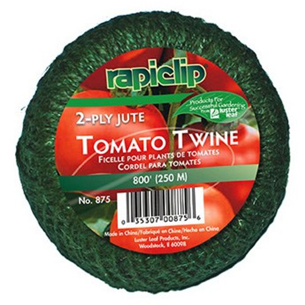 Rapiclip Tomato Twine, 2 ply jute, 800 ft.