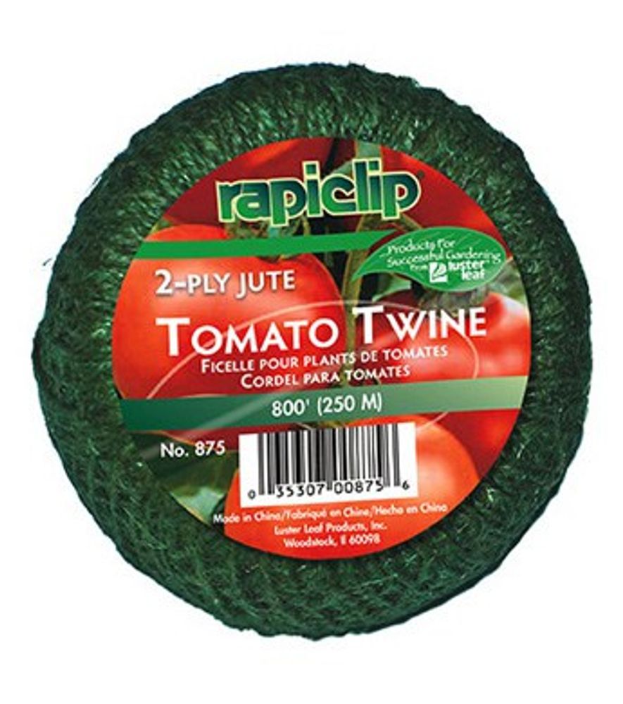 Rapiclip Tomato Twine, 2 ply jute, 800 ft.
