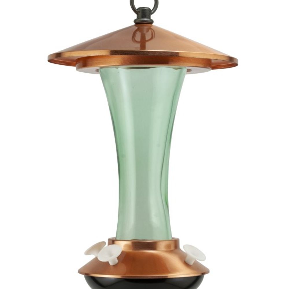 Woodlink, Mid-Century Coppertop Hummingbird Feeder, 16 oz 
