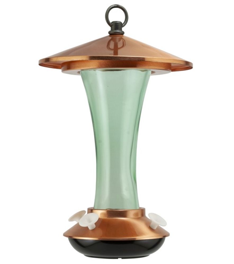 Woodlink, Mid-Century Coppertop Hummingbird Feeder, 16 oz