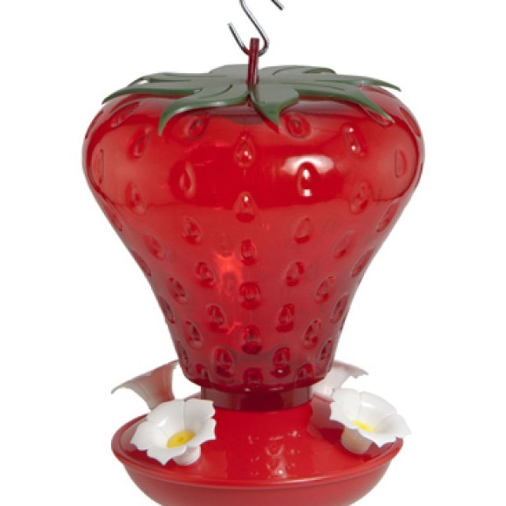 Audubon, Strawberry Hummingbird Feeder, 40 oz 