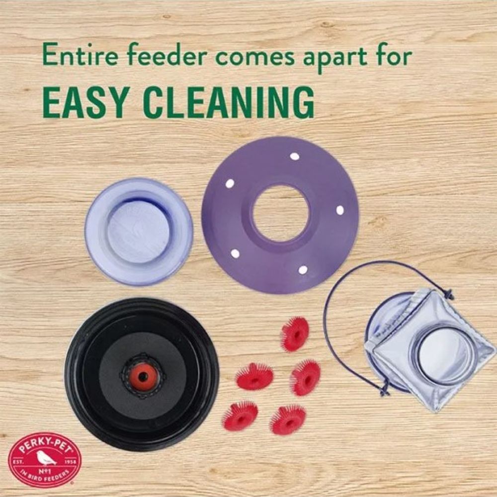 Perky-Pet, Lavender Field Top Fill Hummingbird Feeder, 16 oz