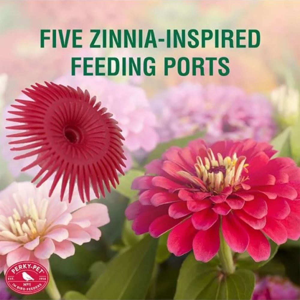 Perky-Pet, Lavender Field Top Fill Hummingbird Feeder, 16 oz