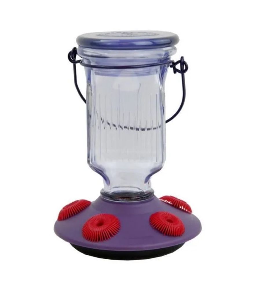 Perky-Pet, Lavender Field Top Fill Hummingbird Feeder, 16 oz