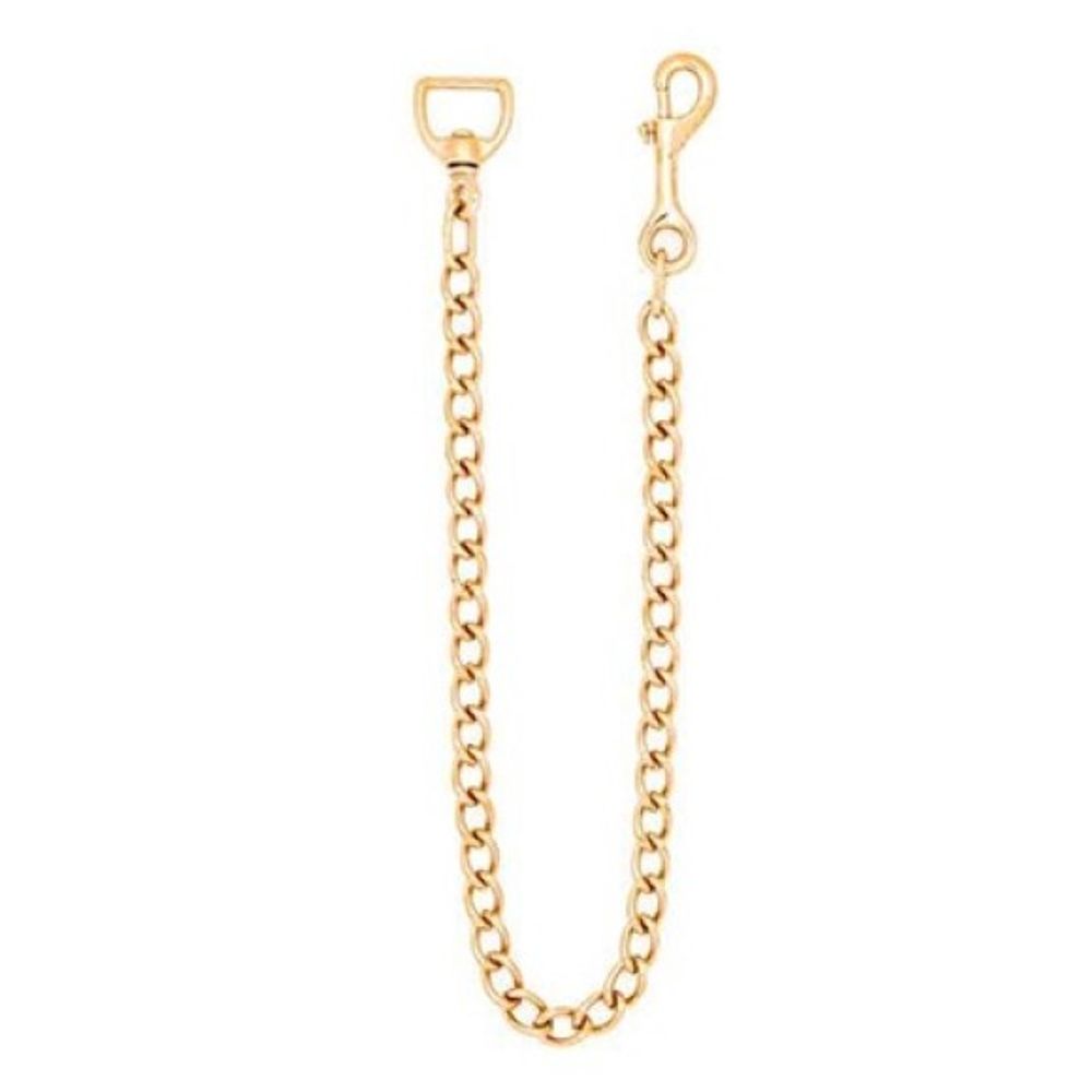 Weaver, 30" Brass Plated Barcoded 730 Lead Chain