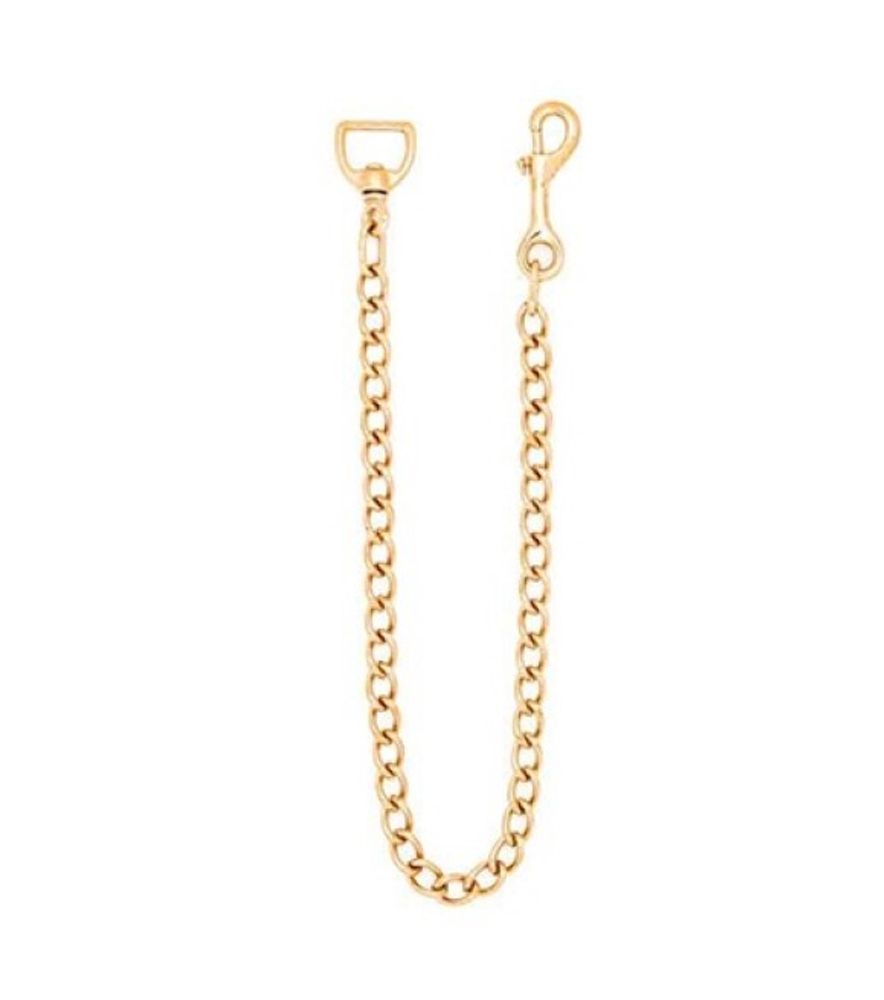 Weaver, 30" Brass Plated Barcoded 730 Lead Chain