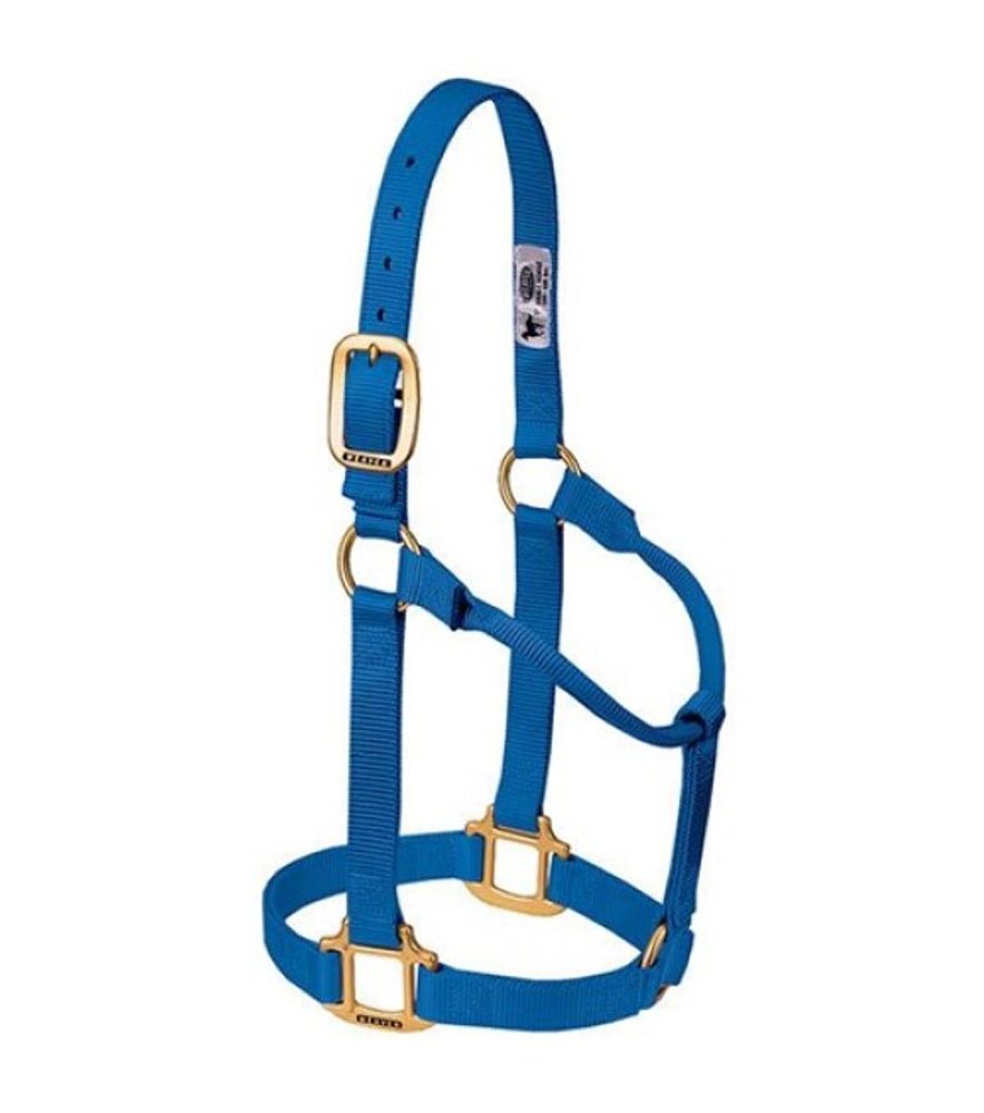 Weaver, 1" Blue Small Original Non-Adjustable Halter