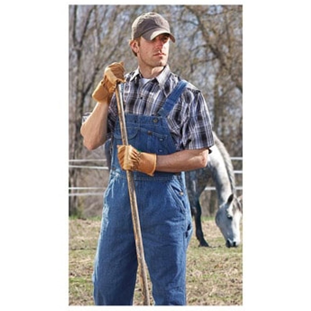 Key, Men's Denim Bib Overalls, 272.42