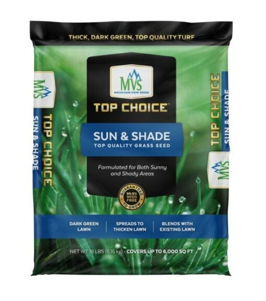 Top Choice, Sun & Shade Lawn Seed ALPHA