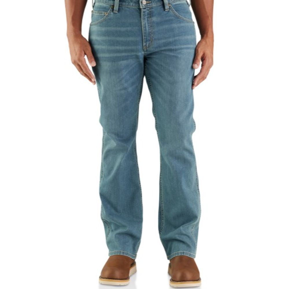 Carhartt, Men's Fender Rugged Flex Slim Fit Low Rise 5-Pocket Bootcut Jean