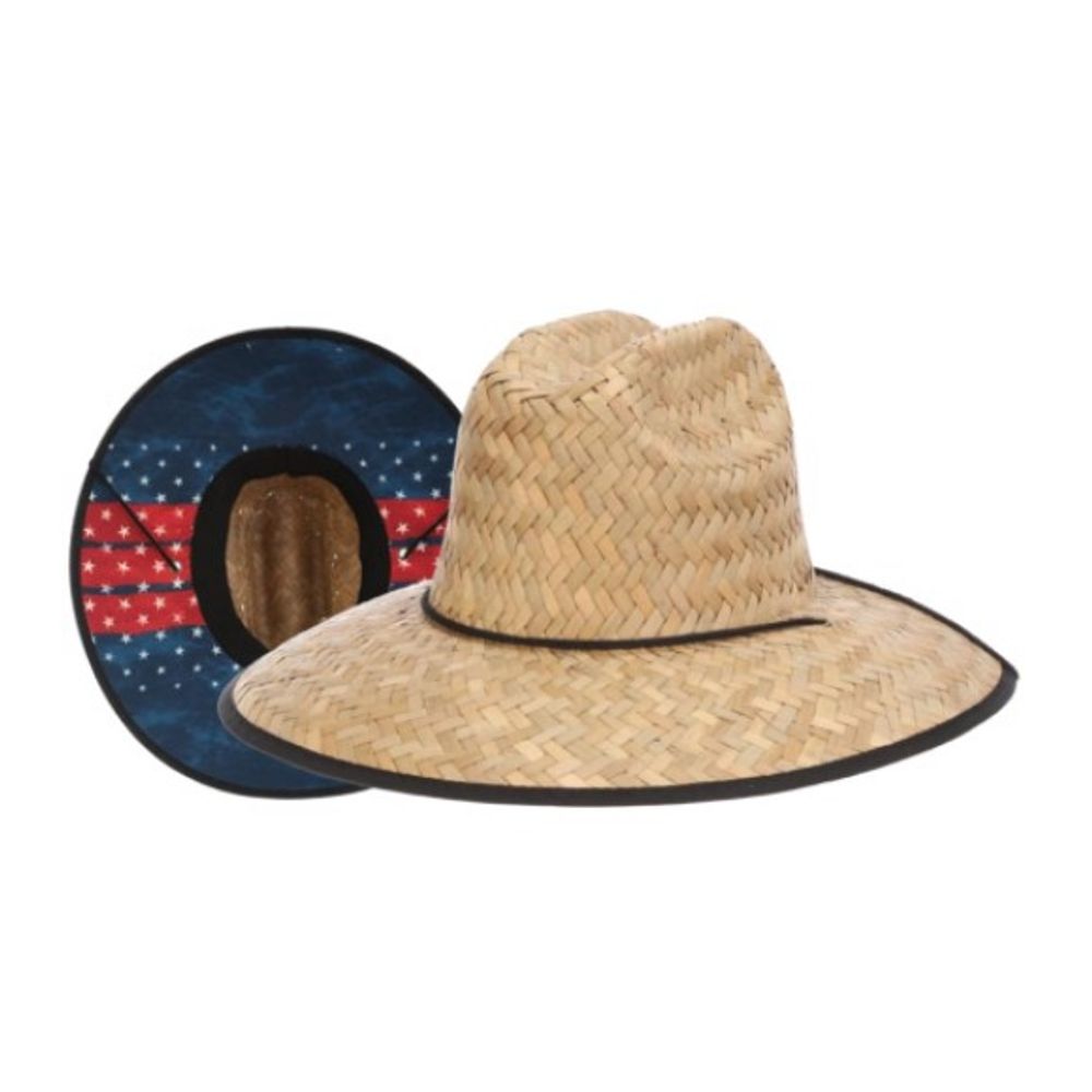 Dorfman Pacific, Unisex Twister Lifeguard Straw Hat