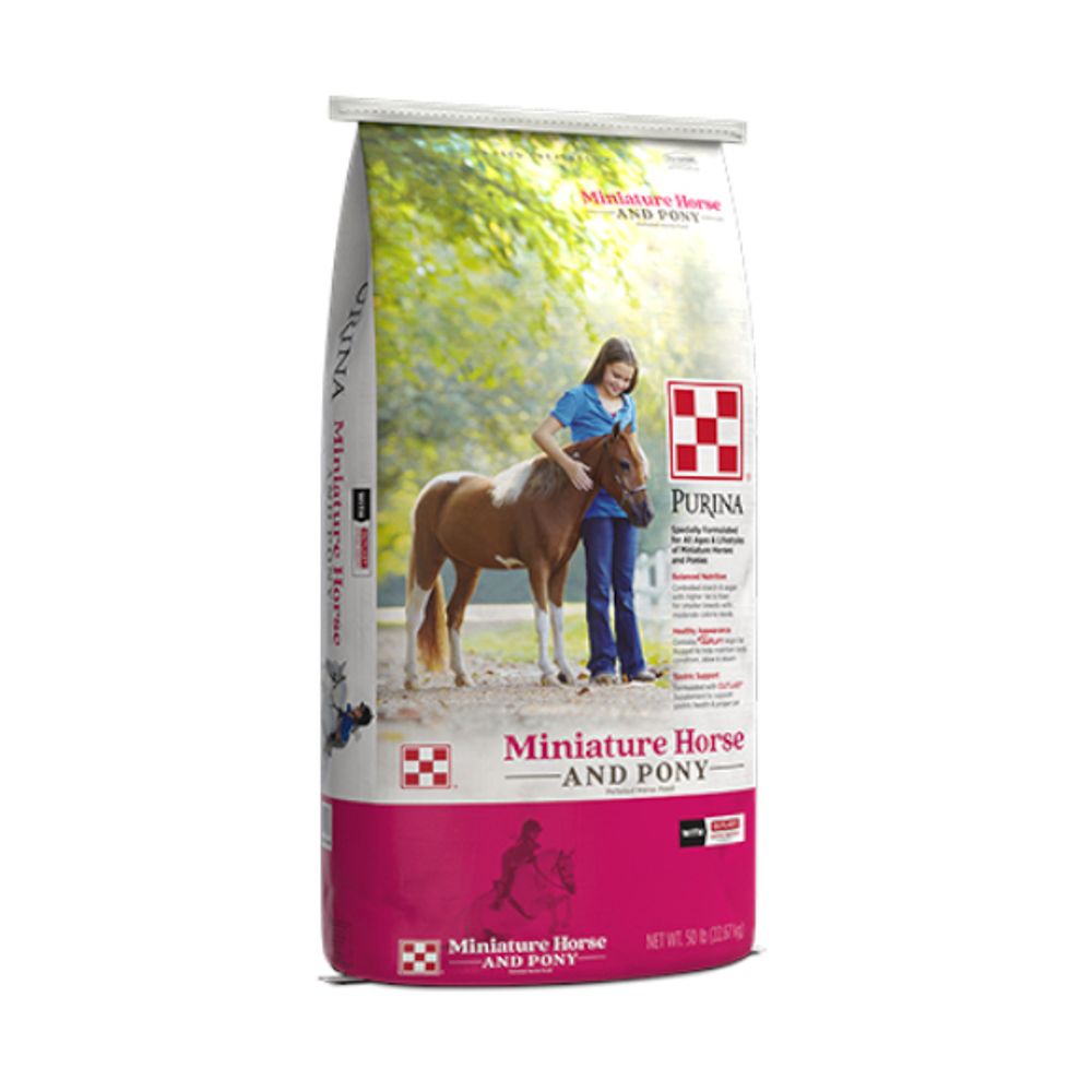 Purina, Mini Horse & Pony, 50 lb