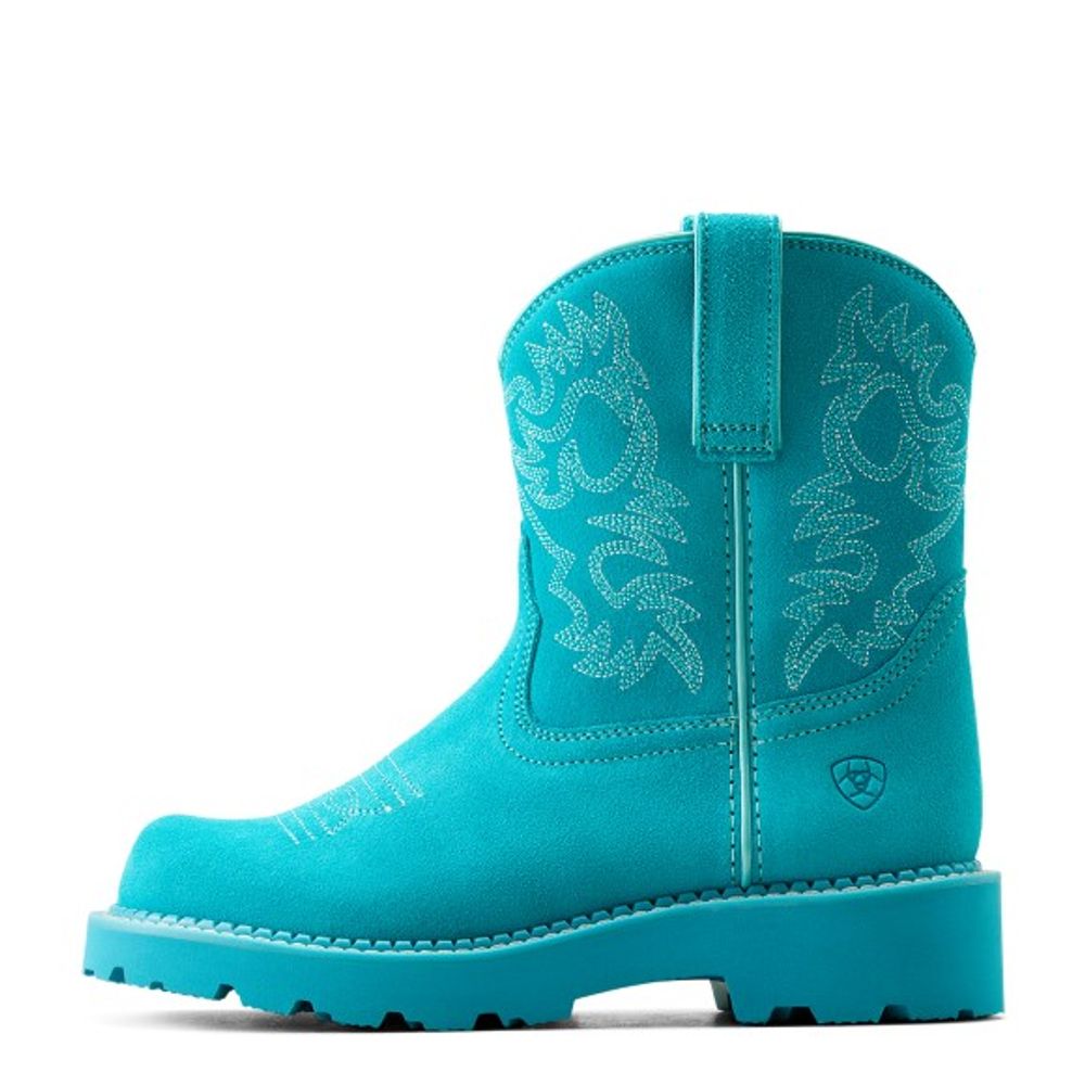 Ariat, Ladies Turquoise Fatbaby Western Boot, 10050995