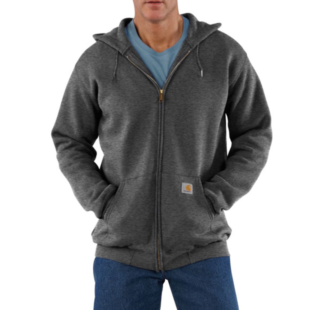 Carhartt, Men's Midweight Hooded Zip-Front Sweatshirt, K122