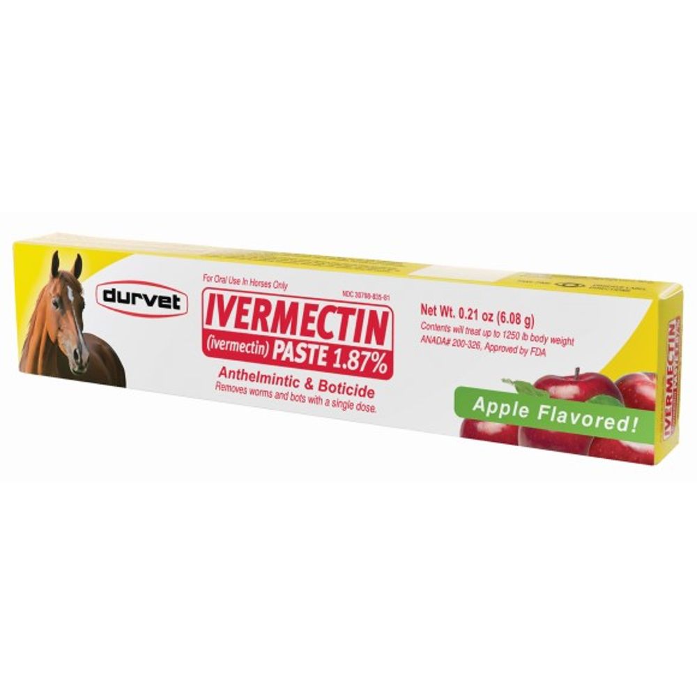 Durvet, Ivermectin Apple Flavored Paste, 0.21 oz