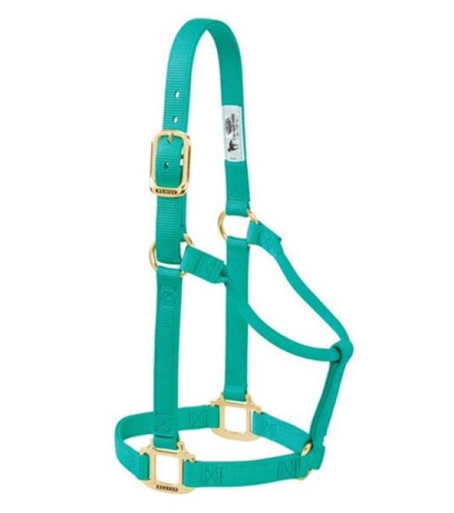 Weaver, Emerald Green 1" Average Original Non-Adjustable Halter