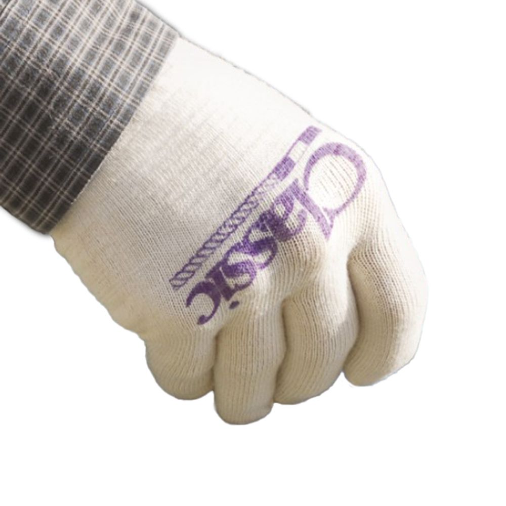 Classic, Large Cotton Roping Gloves, 12 pk