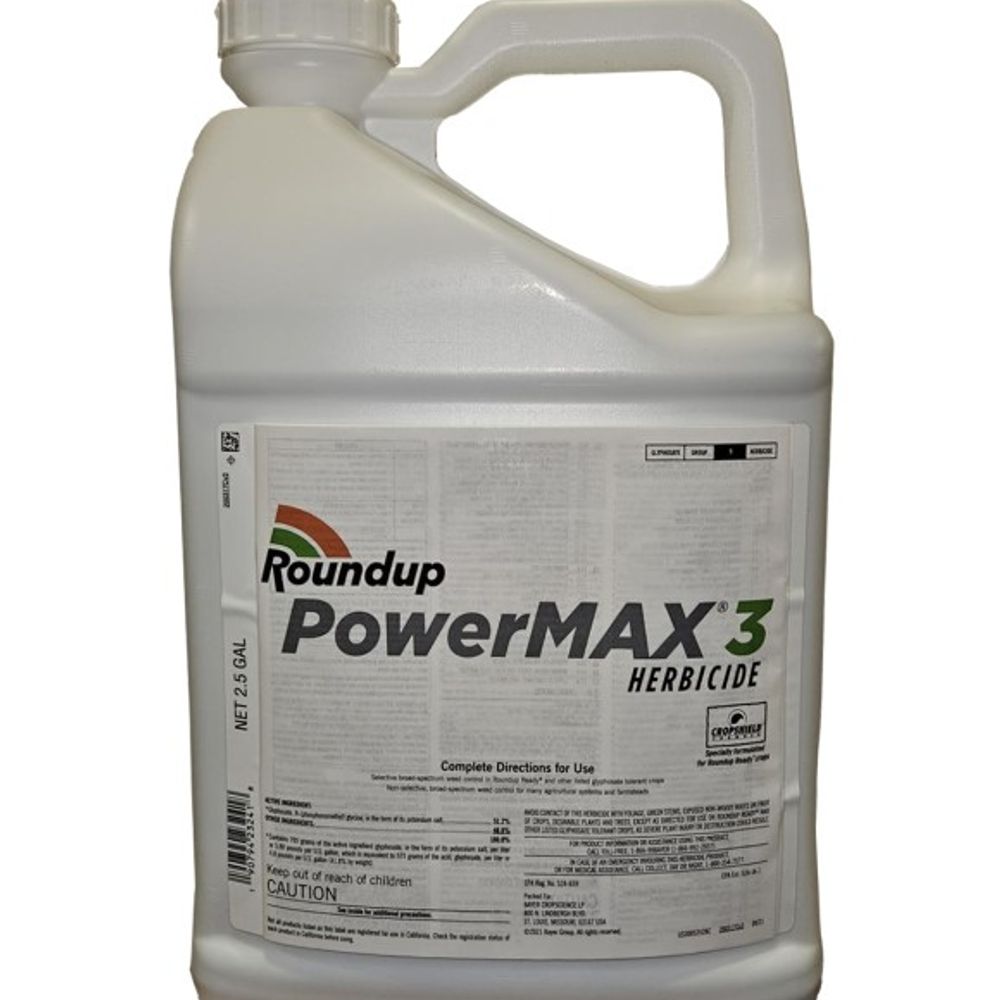 Roundup, PowerMAX 3 Herbicide, 2.5 gal 