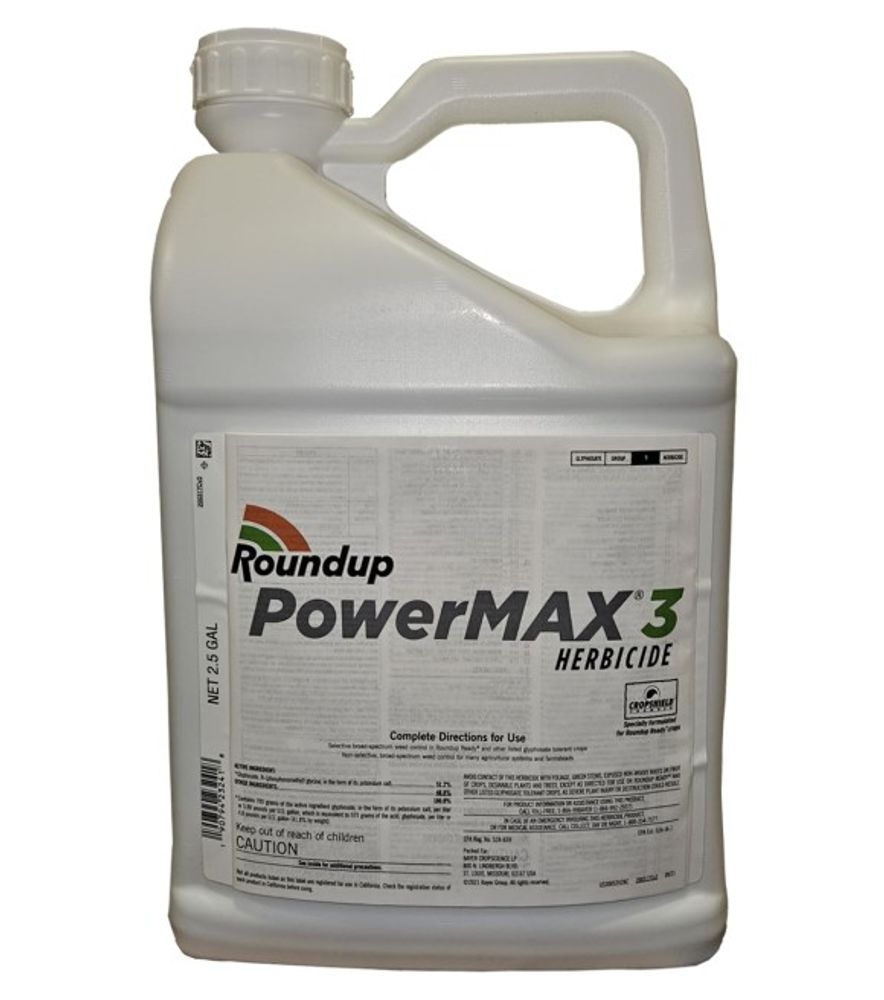 Roundup, PowerMAX 3 Herbicide, 2.5 gal
