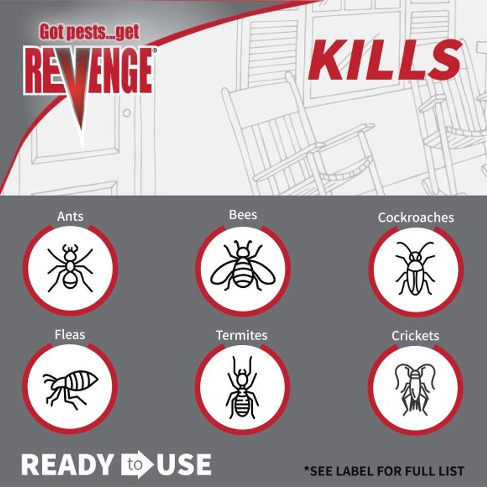 Revenge, House Guard Household Pest Control Spray, 32 oz