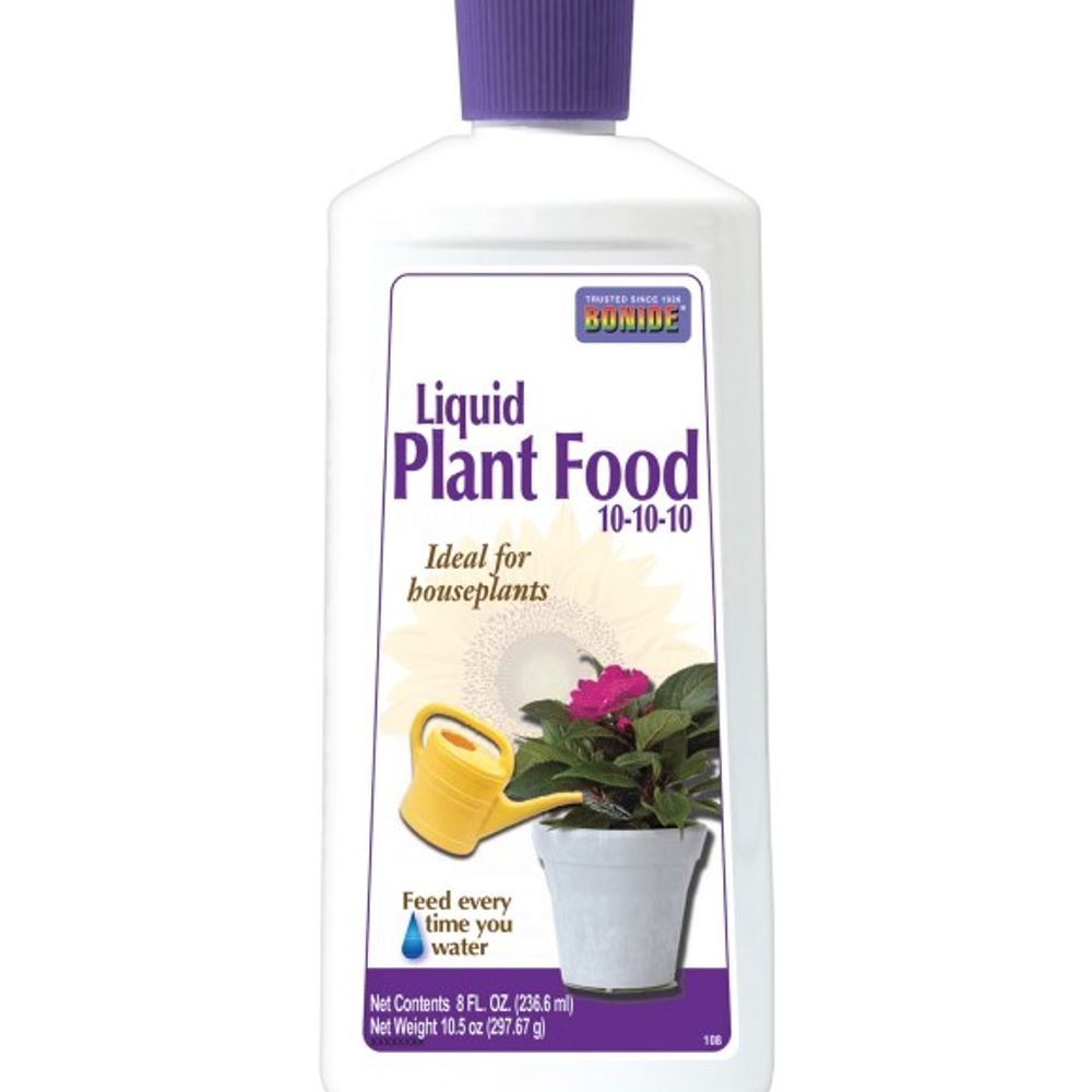 Bonide, Houseplant Liquid Food 10-10-10 Concentrate, 8 oz